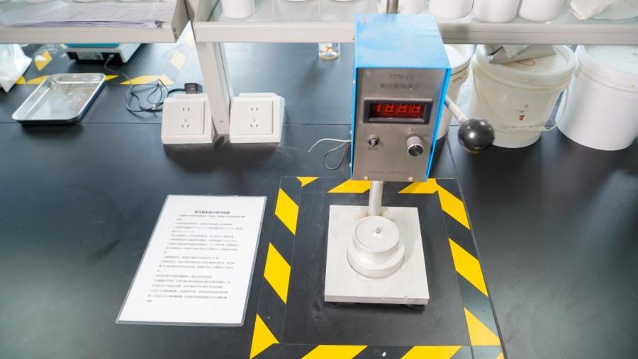 Conduct rheological tests to test viscosity